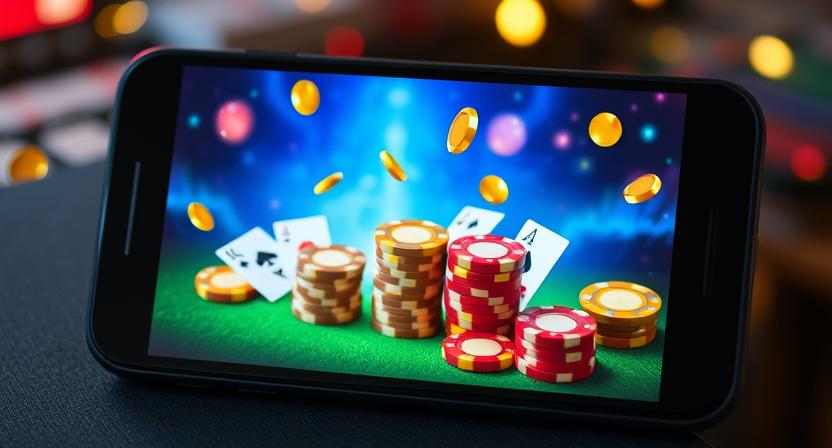 JILIAA mobile casino app interface