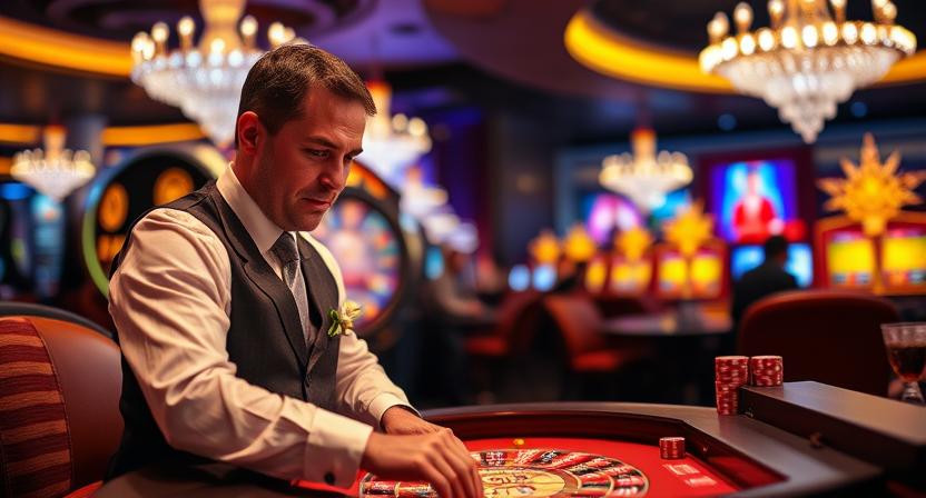 Live dealer streaming tables on JILIAA casino